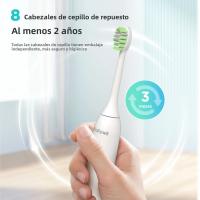 Fairywill Cepillo De Dientes Eléctrico Ultrasonido 42000HZ/min 8pcs Cabezas Recargables Para Adultos Carga Completa En 4h Para 100Días - details 2