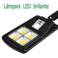 Farola Lámpara solar LED exterior con sensor de movimiento | Luz solar independiente de 15W para pared | Resistente al agua | Exterior, jardín y patio | Sin necesidad de electricidad [Clase de eficiencia energética A++] |  - details 0