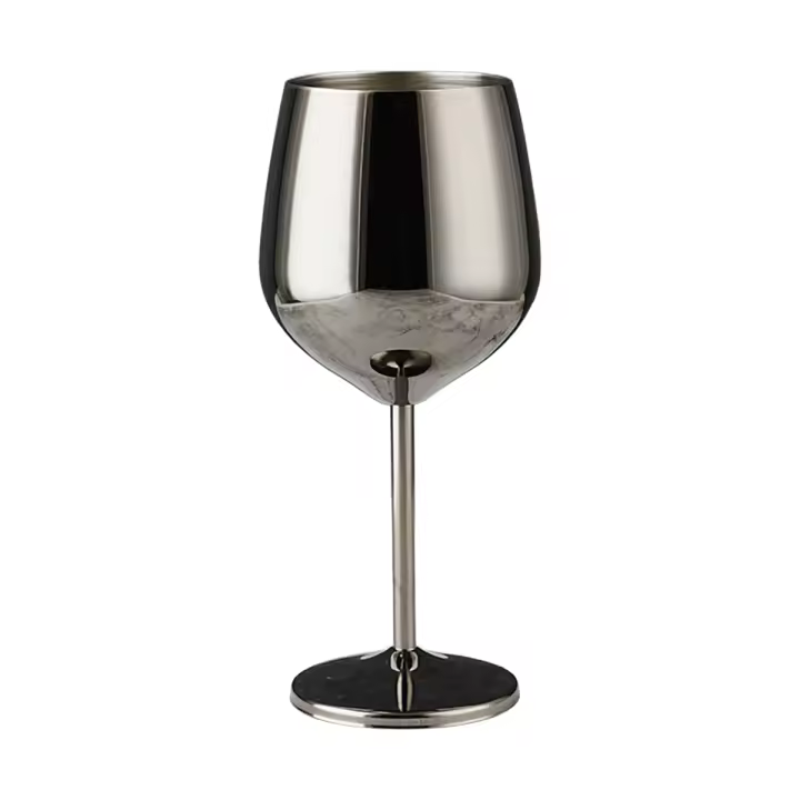 Copas de vino de Maple inoxidable (500 ml), Copas de vino de metal irrombibles, Copas de Vino Con Caja de gipresente para INAUGURACIÓN DE LA Casa, San Valentín, - 1