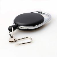 clips de carrete retráctiles para porta credencial con llavero y porta credencial para tarjeta de identificación. - details 4