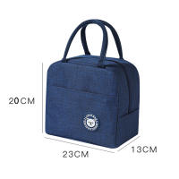 Bolsa Térmica Para Almuerzo Con Aislamiento Y Manija Para Mujeres Y Niños Caja De Alimentos Portátil Para Picnic Y Viajes - details 0