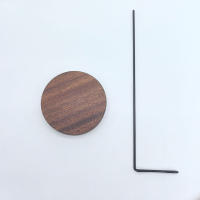 Encendedor De Incienso Lnsence Burner Inverso Madera Redonda Soporte Para Incienso Decoración Para Dormitorio Yoga Hogar - details 1