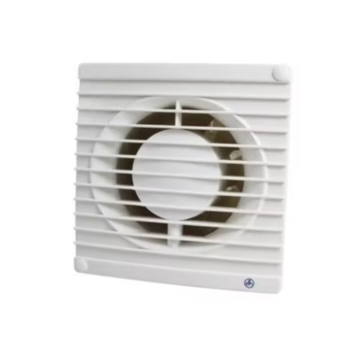 Extractor Ventilador con tapa trasera y temporizador, 150x150mm, 12W, 230V - 1