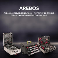 AREBOS Maletin Set de herramientas | 1200 piezas | Maleta de ruedas o maleta de transporte - details 21