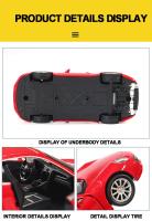 MaKeda 1:36 Porsche 911 Carrera S Coche Deportivo De Metal Para Juguete Con Función De Retroceso Regalo Para Niños Colección Modelo De Automóvil - details 7