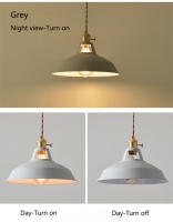 Lámpara Colgante Retro Industrial LED Para Restaurante Cocina Hogar Decorativa De Metal En Colores Variados Para Iluminación De Sala De Estar Estudio Dormitorio Hotel - details 14