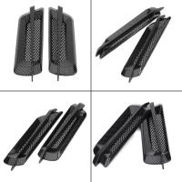 Cubierta De Agujeros Para Coche Universal De ABS Decorativa Con Flujo De Aire Lateral Almohadilla De Ventilación 2pcs Accesorio De Coche - details 4