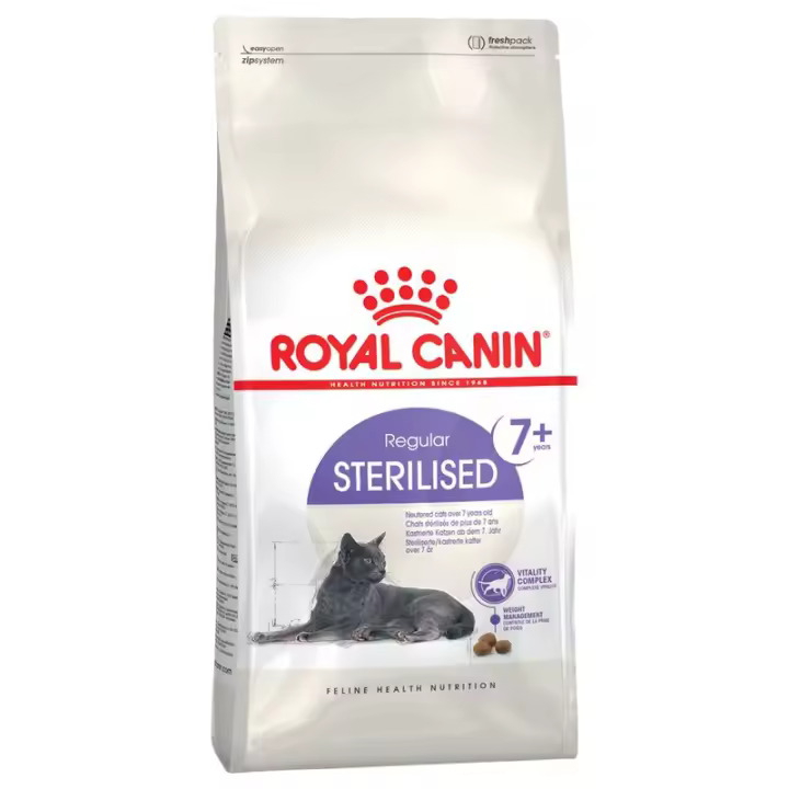 Royal Canin Sterilised 7+ Pienso para Gato Sénior Esterilizado 1.5Kg - 1
