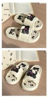 Zapatillas De Mujer Con Estampado De Oso Lindo Para Verano Comodidad Interior Y Exterior Antideslizantes Diseño De Dibujos Animados Para Parejas - details 4