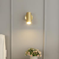 Lámpara De Pared Moderna Art Exhibition Rotable En Cilindro De Metal Para Decoración De Dormitorio Y Sala De Lectura Luz LED Incluida Fuente De Alimentación AC 90-260V - details 1