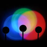 Lámpara de Pie RGB con Control Remoto de Aplicación, Proyección de Arco Iris, Luz de Atenuador y Transmisión en Vivo - details 7