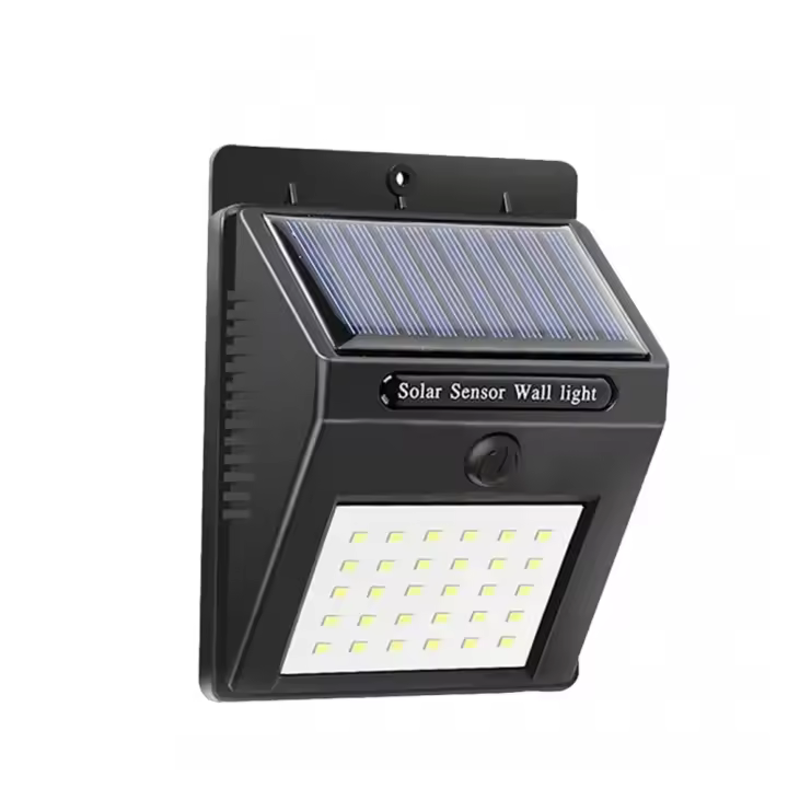 Mediawavestore Foco de Pared Solar con Sensor de Movimiento LED SMD - 1