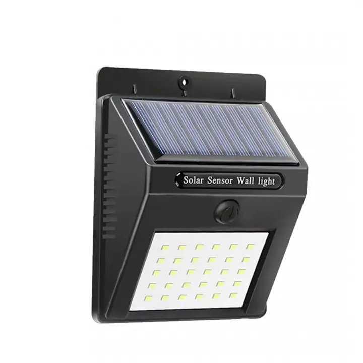 Mediawavestore Foco de Pared Solar con Sensor de Movimiento LED SMD - 1