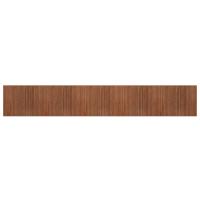 vidaXL Alfombra rectangular bambú 80x500 cm Color Negro,  Natural,  Marrón y mas Alfombras de área  Alfombra de Piso para Sala de Estar Dormitorio Habitación Salón - details 4
