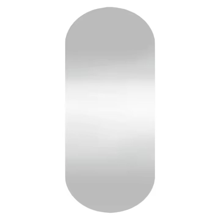 Espejo Decorativo de Pared Vidrio Ovalado 35x80 Cm - 1