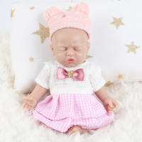 Muñeca De Bebé Reborn De Silicona 100% IVITA 7" Realista Para Niñas Juguete Educativo Anti-Stress Muñeca De Tamaño Miniatura Dormida - details 7