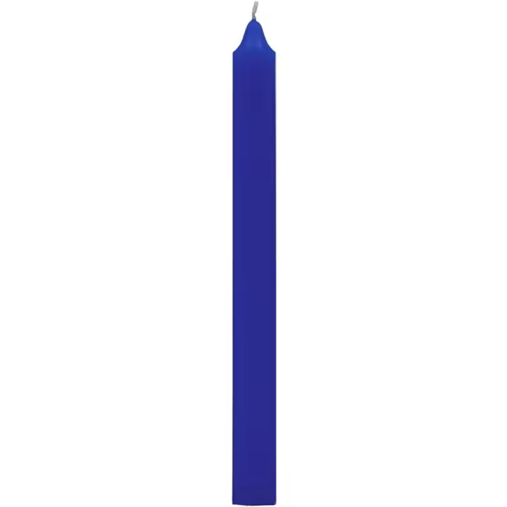 NQT Velas Cilíndricas 100% parafina y mecha de algodón puro sin perfume 22 cm y 17,5cm - 1