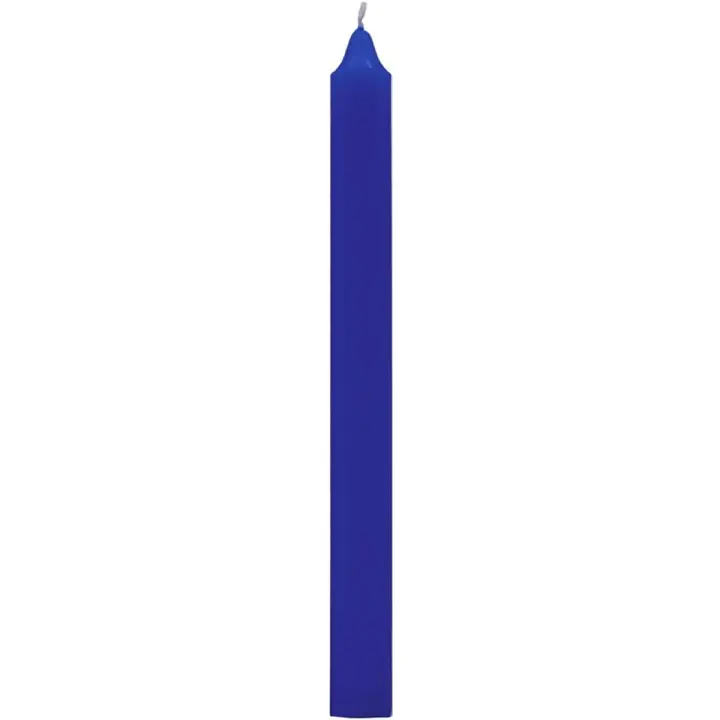 NQT Velas Cilíndricas 100% parafina y mecha de algodón puro sin perfume 22 cm y 17,5cm - 1