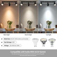 Spotlight LED GU10 Ajustable Para Techo Decoración De Casa Iluminación Interior Pasillo Tienda Lámpara De Traxión Moderna - details 4