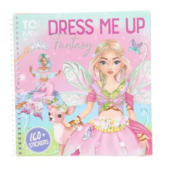 TOP MODEL CUADERNO DE PEGATINAS DRESS ME UP - FANTASY, 0013439, TIENDA CON LICENCIA OFICIAL - 1