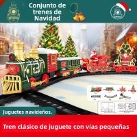 Tren De Ferrocarril Clásico Con Motor De Agua Vapor Para Niños Juguete De Modelo De Simulación Con Caminos De Tren Regalo Educativo Para Niños Mayores De 7 Años - details 6