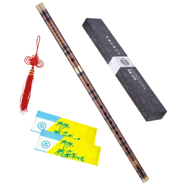 Flute De Bambú Agridulce Pluggable Instrumento Musical De Viento Chino Tradicional Hecho a Mano Para Performance Profesional Llavera C/D/G - 1
