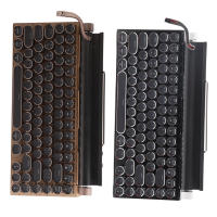 Teclado Mecánico Vintage Sin Cables De 83 Teclas Con Switches Azules Y Carcasa De Metal VBESTLIFE Para Escritorio - details 6