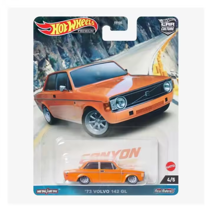 Hot Wheels Car Culture Canyon Warriors ’74 Volvo 142 GL - 1
