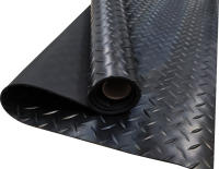 Comercial Candela Suelo PVC 100% Caucho Estrias Negro 1MM 1M - details 0
