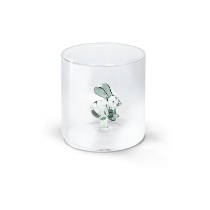 WD Estilo de vida borosilicato Cc vidrio 250 ml decoración de conejo - 1