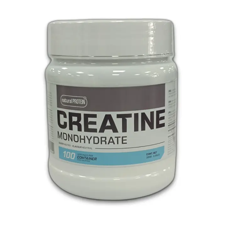 Creatina Monohidrato 300g - Natural Protein│MUSCLEVIP - 1