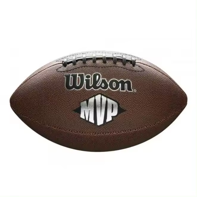Balón de Fútbol Americano Wilson MVP Granulado de Material Compuesto - Resistente y Duradero - 1