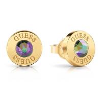GUESS Pendientes Mujer Acero Inoxidable Dorado Circonitas Shiny Crystals UBE78092 - details 0