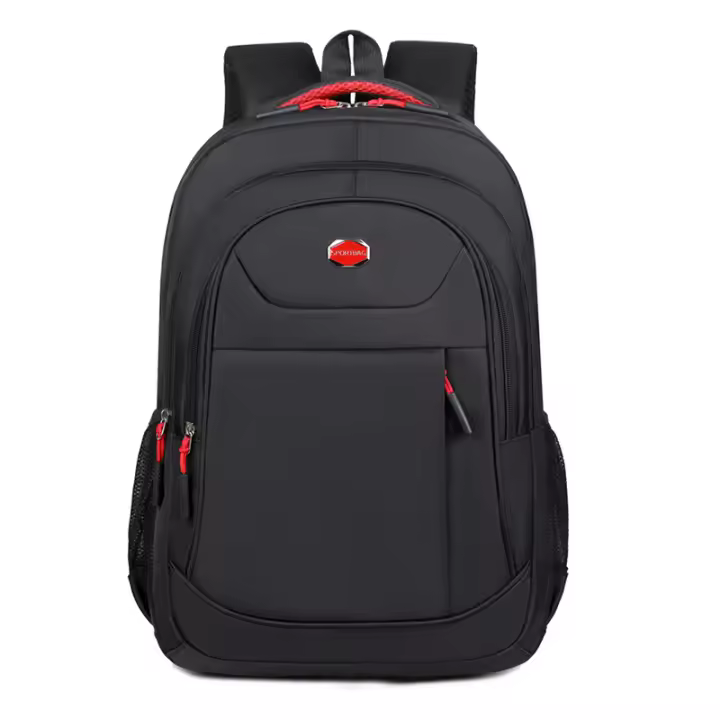 Mochila de Negocios impermeable para hombre, para computadora Capa informal con mochila de viaje para estudiantes de Secundaria, material Oxford y Nailon. - 1