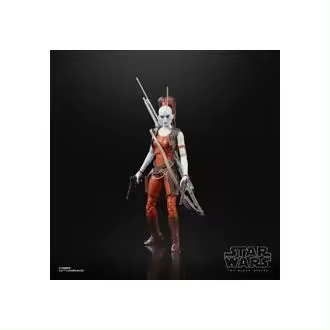 FIGURA STAR WARS THE CLONE WARS AURRA SING  SERIE BLACK - 1