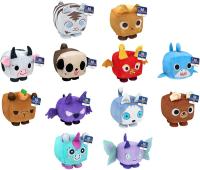 BIG GAMES - Peluche Vaquita Lucky - PET SIMULATOR -Color Rosa, gris y negro - Coleccionable - Idea Regalo - Peluche  Suave - Material de alta calidad - Divertido - Mayores de 3 años - details 0