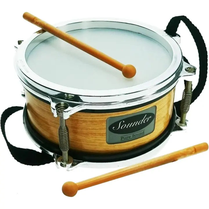Claudio Reig REIG 733 - Tambor Siunder con palillos y correa,+ 3 años, 19 x 19 x 8 cm - 1