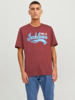 Jack & Jones hombre camiseta de Algodón Ajuste Regular Fit  Mod JJELOGO logo estampado Moda Casual informal REF: 233594 - details 2