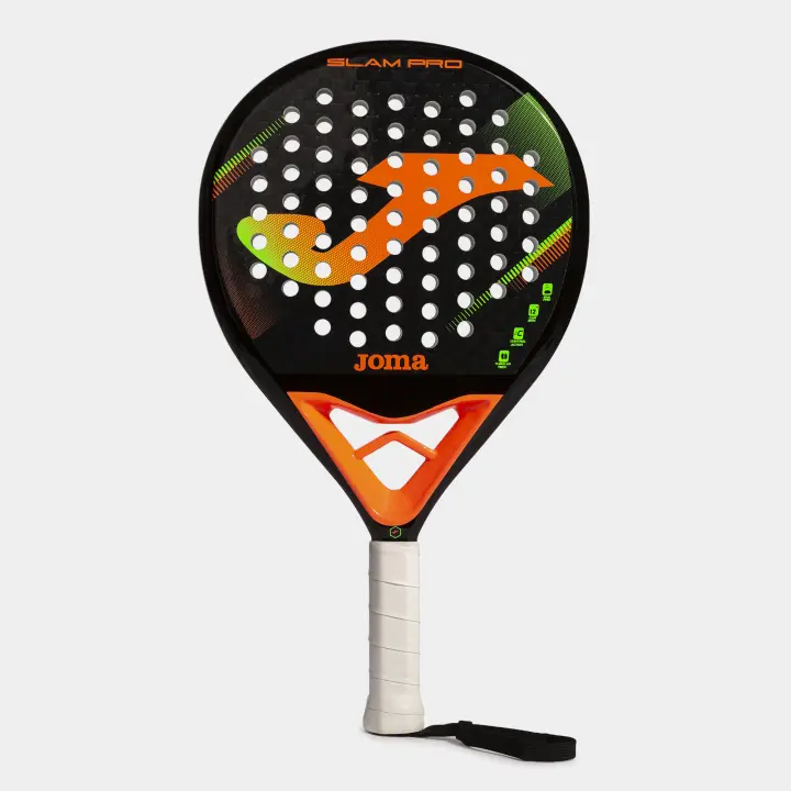Pala de pádel Joma Slam Pro Negro Coral Flúor - 1