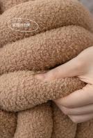 Cojín De Peluche Globular Nótipho Estilo Nórdico Suave Decorativo Para Sofa Y Cama Cubierta Desmontable Y Lavable Relleno De Algodón Poliéster - details 6