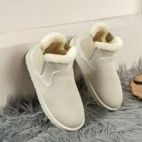 Botas De Nieve Para Mujer Con Forro De Peluche Cálidas Y Cómodas Botas De Tobillo Invierno Talla Grande Zapatos De Algodón Fashion - details 6