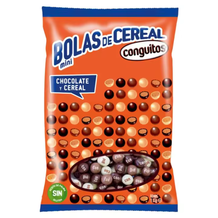 CONGUITOS MINI BOLAS CEREAL MIX 1KG - 1