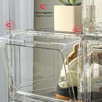 LUTODY - Organizador de Zapatos Transparentes Pack 2 Cajas Apilables para Armario - details 3