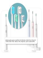 Cabezales De Repuesto Para Broca Suave Para Cepillo De Dientes Eléctrico Xiaomi Mijia T300 T500 T700 Con Cubierta Antipolvo Para Adultos - details 5