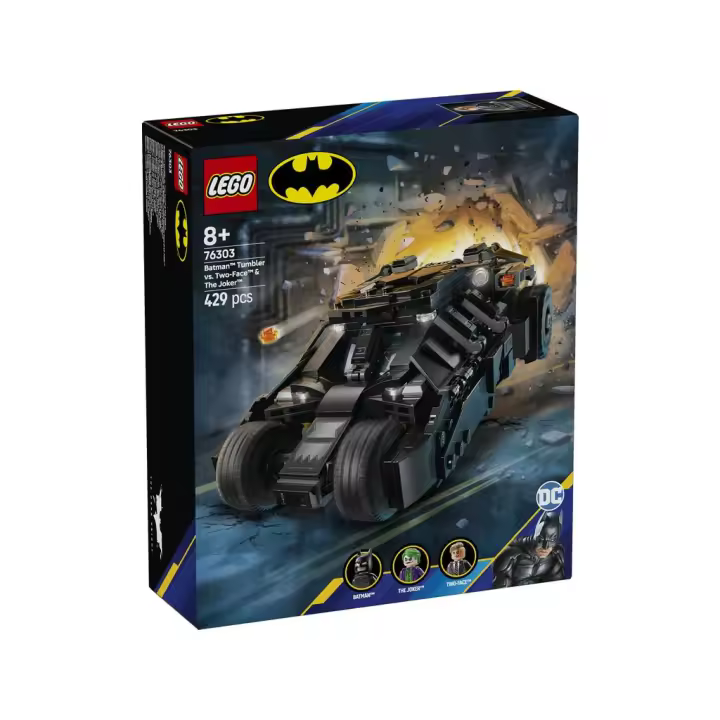 Lego Batman DC Tumbler de Batman vs. Two-Face y The Joker Juguetes LEGO - 1