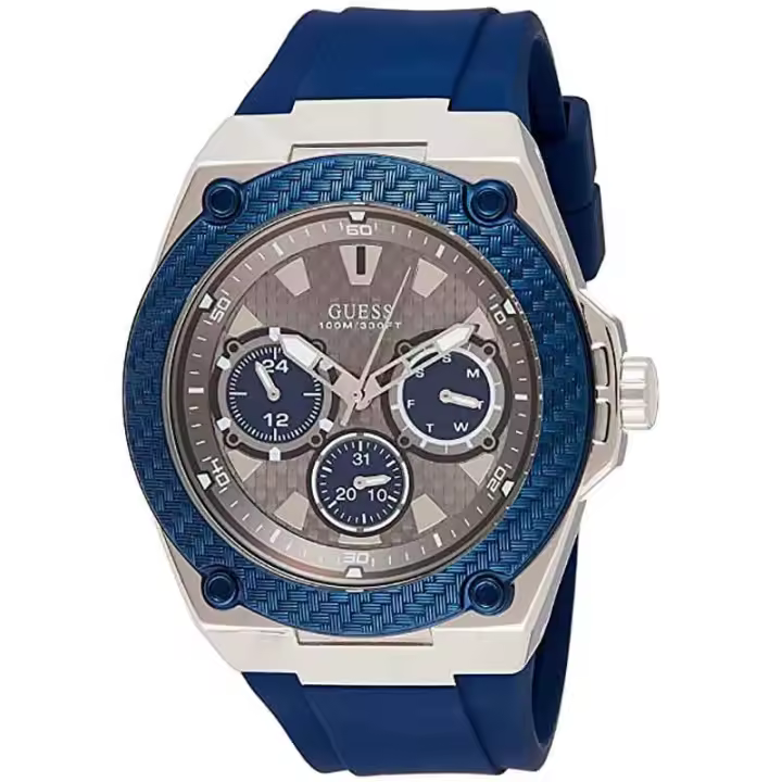 Guess W1049g1 Legacy Reloj Para Para Hombre Color Azul - 1