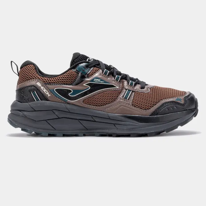 Zapatilla Trekking Hombre Joma Shock 2526 Marrón Negro Confortable. - 1