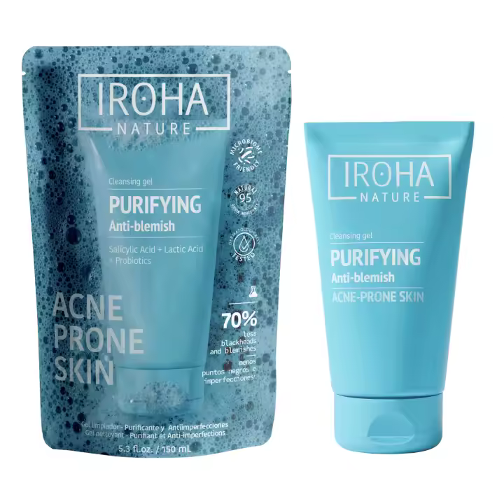 IROHA NATURE LIMPIADOR PURIFICANTE ANTIIMPERFECCIONES ÁCIDO SALICÍLICO - 1