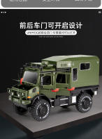 Modelo De Coche De Aleación Mercedes-Benz UNIMOG 1:28 Para Niños Regalo De Metal Con Absorción De Choque Off-Road Juguete Para Niños A313 - details 2