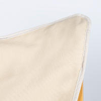 Silla plegable de camping Aktive estilo Glamping, de algodón y aluminio, peso máx. 110 kg., Medidas 58x61x73cm. - details 2